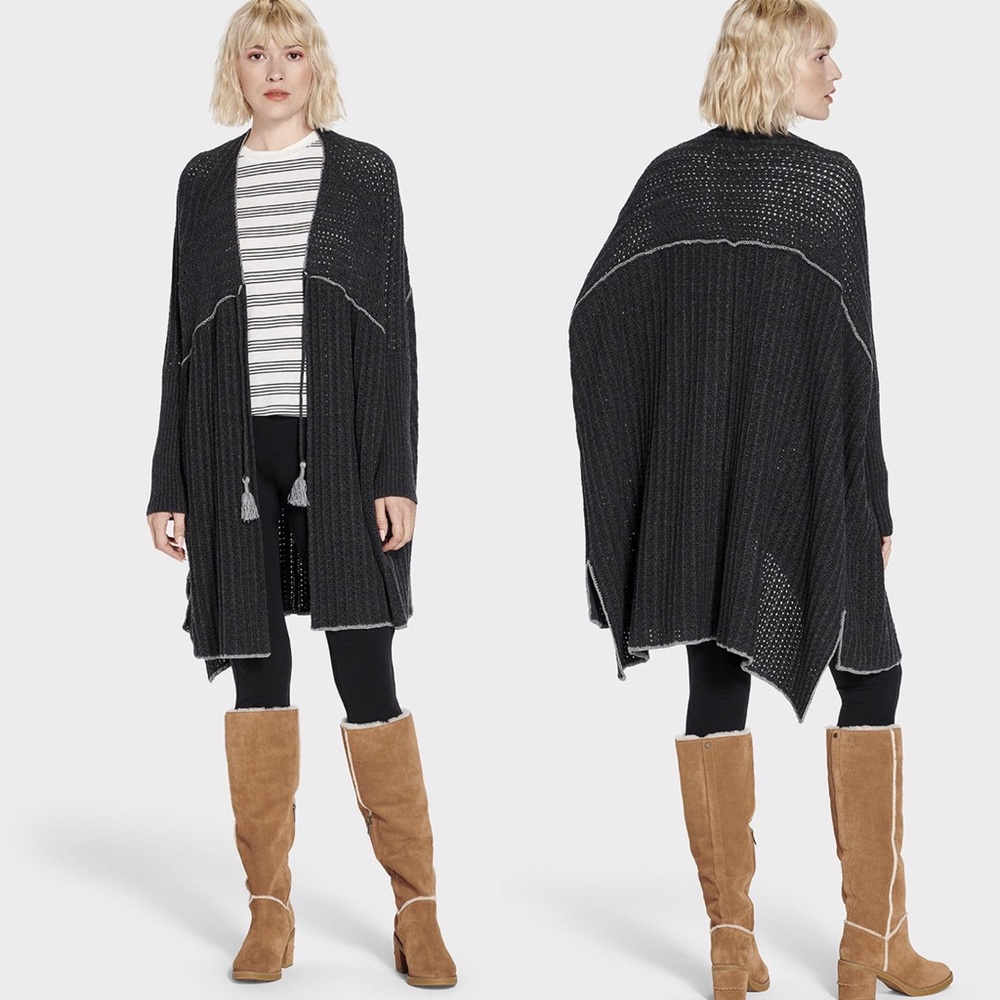 UGG Riley sweater poncho NWT M/L